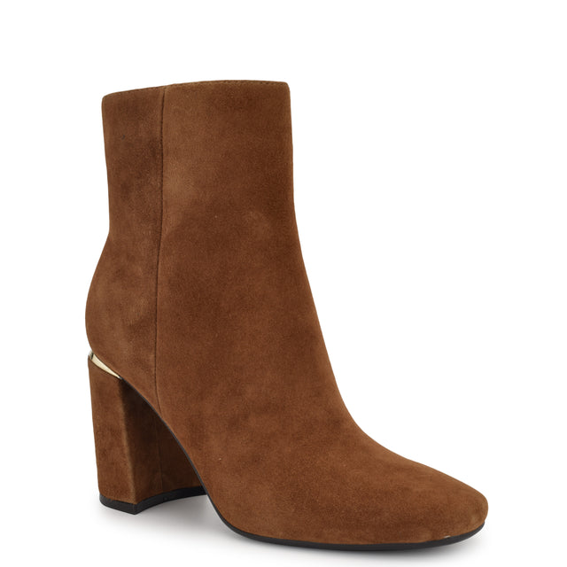 Nine West Ailet 9x9 Square Toe Booties