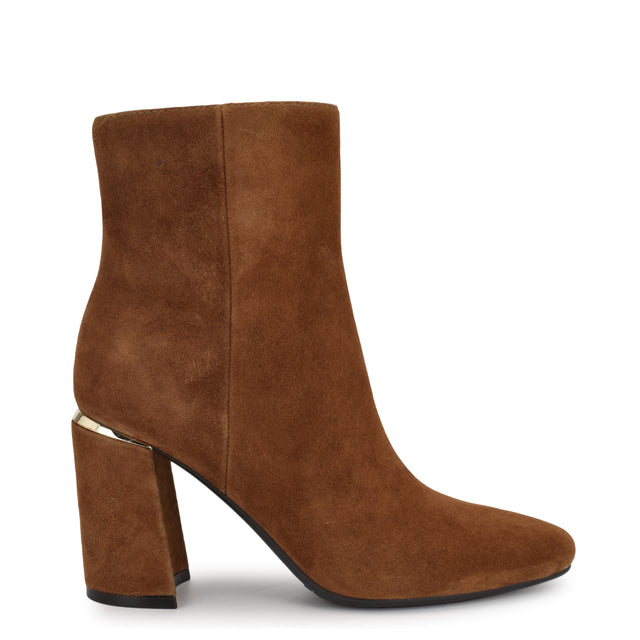 nine west Ailet 9x9 Square Toe Booties