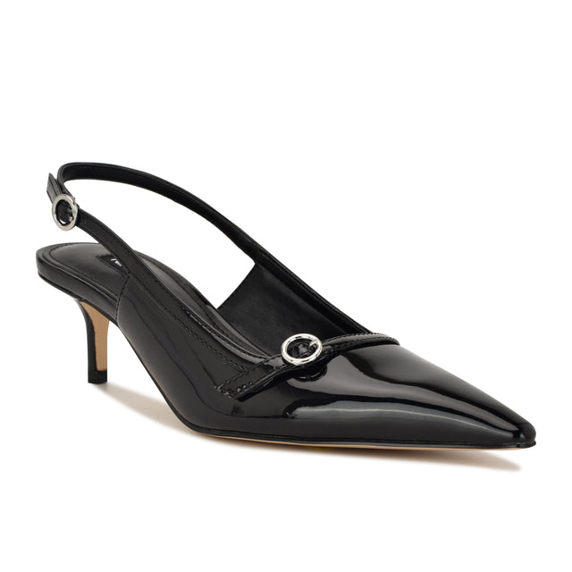 Nine West Ashlea Kitten Heel Slingback Pumps