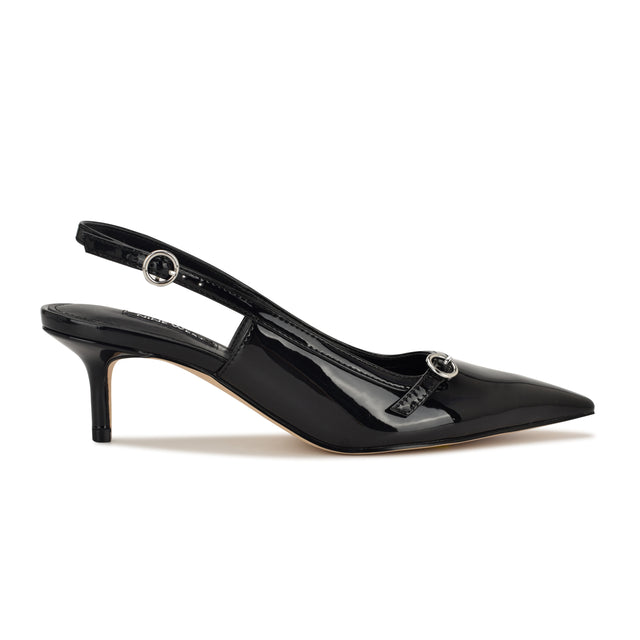 nine west Ashlea Kitten Heel Slingback Pumps