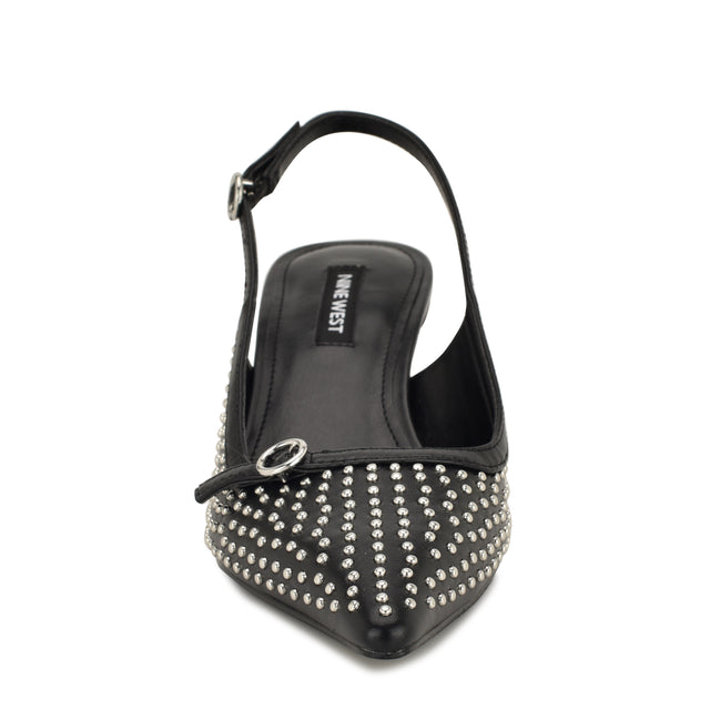 Nine West Ashleah Kitten Heel Slingback Pumps