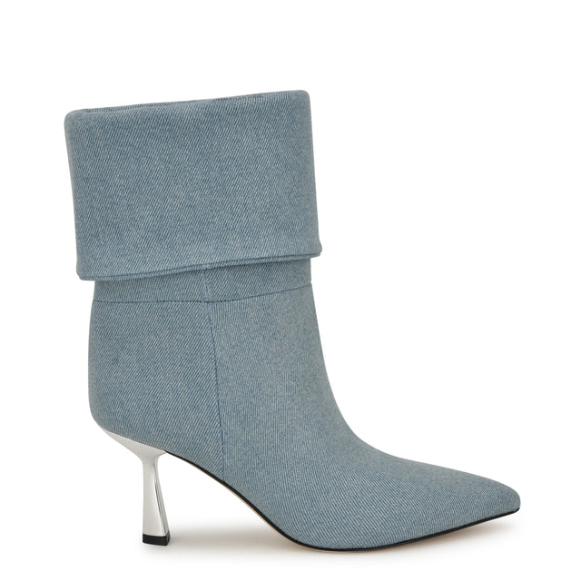 nine west Bayli Cuffed Dress Booties