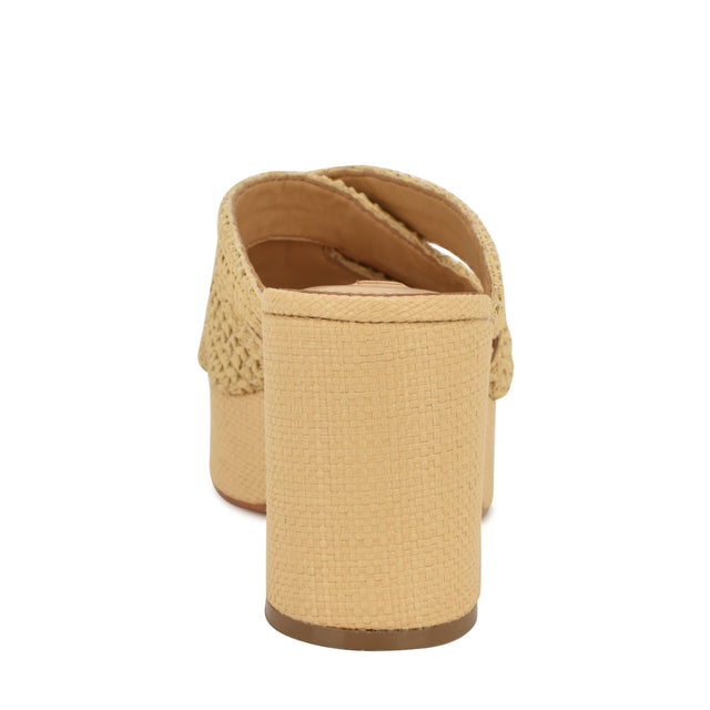 Nine West Bemay Platform Slide Sandals