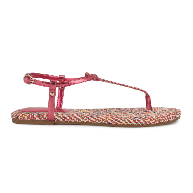 nine west Beriah Flat Thong Sandals