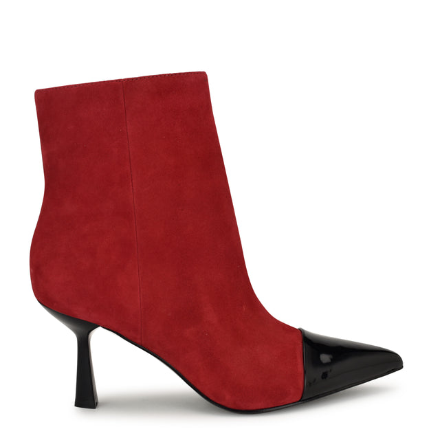 nine west Birgy Pointy Cap Toe Dress Booties