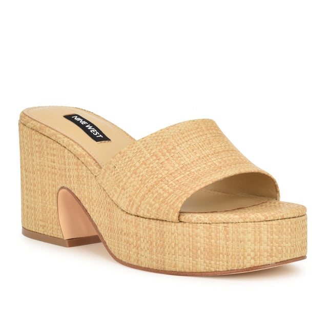 Nine West Boone Platform Slide Sandals