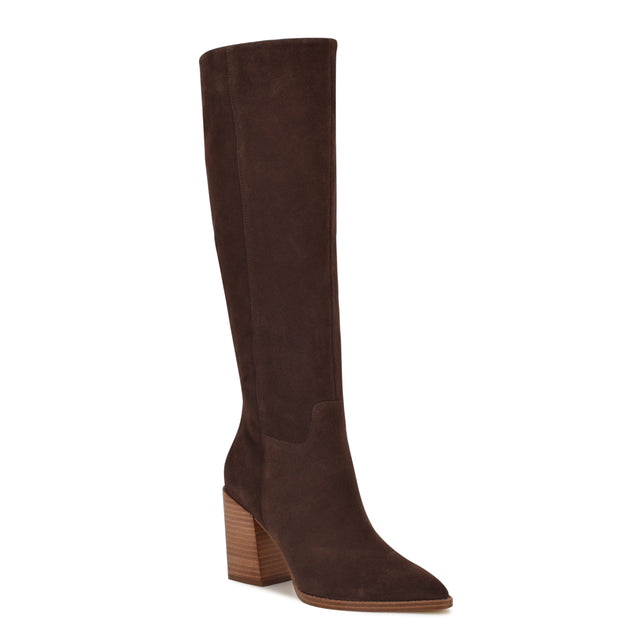 Nine West Brixe Heeled Leather Boots