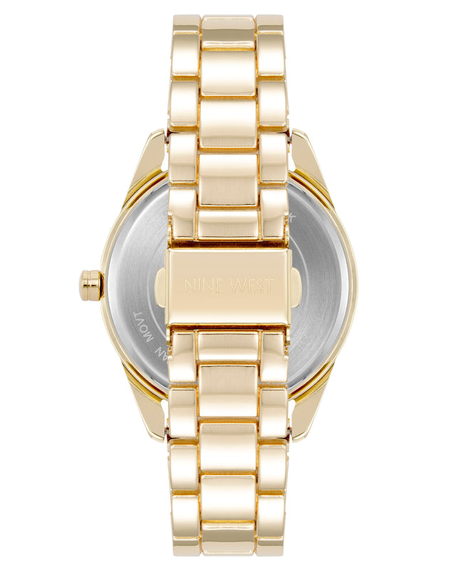 Nine West Burgundy Bezel Watch