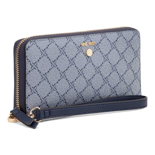 Nine West Caireann Zip Around Wallet With Wristlet