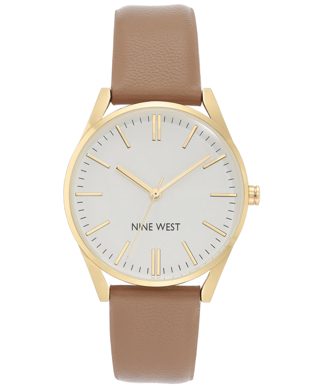 nine west Classic Strap Watch