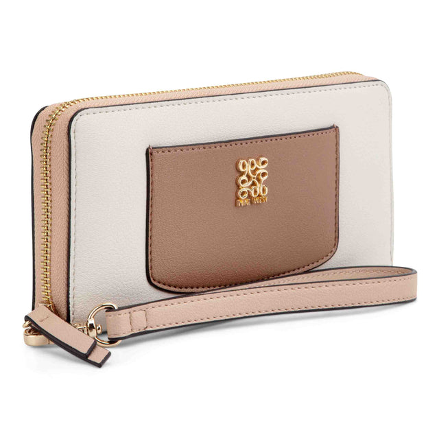 Nine West Coenn Zip Around Wallet With Wristlet