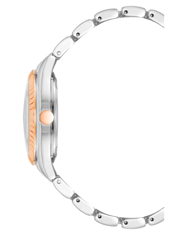 Nine West Coin Edge Bezel Watch