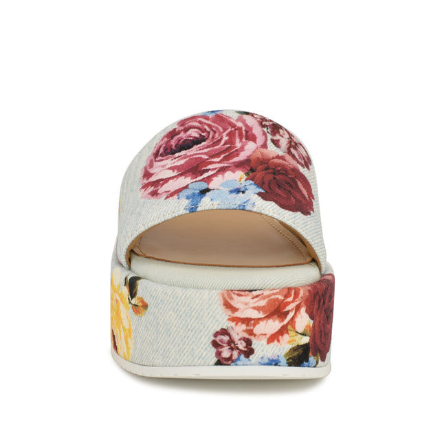 Nine West Copen Platform Slide Sandals