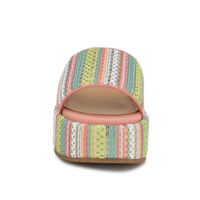 Nine West Copen Platform Slide Sandals