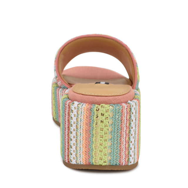 Nine West Copen Platform Slide Sandals