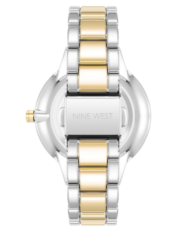 Nine West Crystal Accented Bracelet Watch