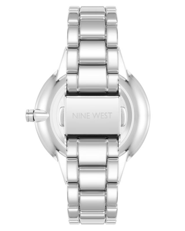 Nine West Crystal Accented Bracelet Watch