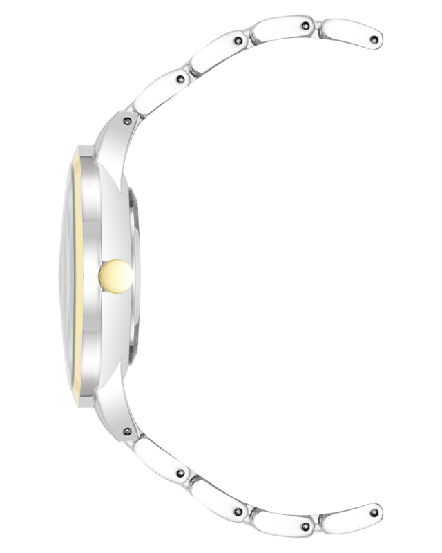 Nine West Crystal Accented Bracelet Watch