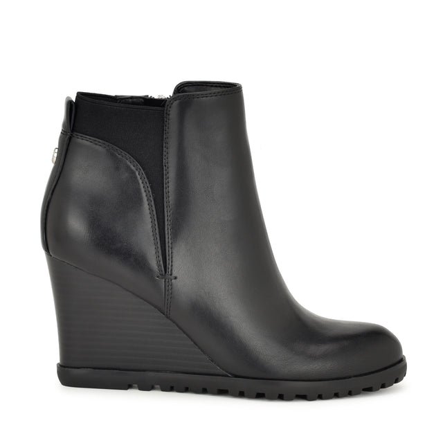 nine west Curtis Wedge Booties