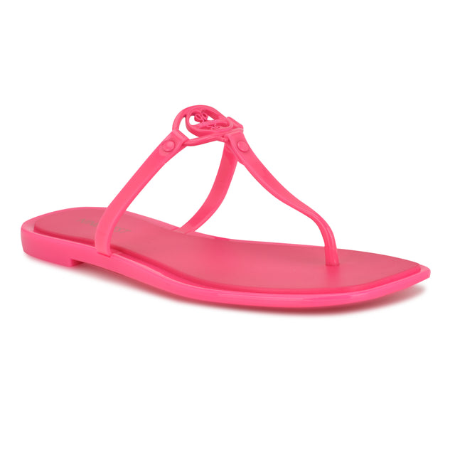 Nine West Dacota Thong Jelly Sandals