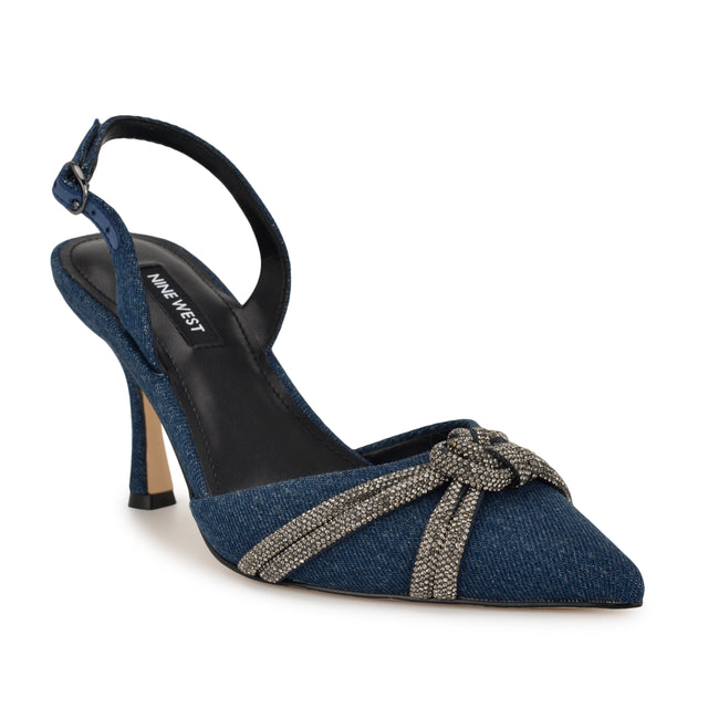 Nine West Deby Slingback Heels