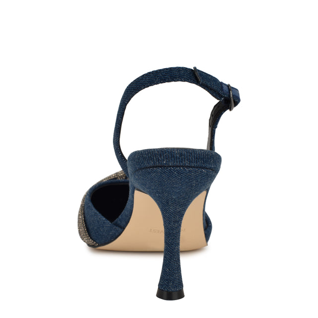 Nine West Deby Slingback Heels