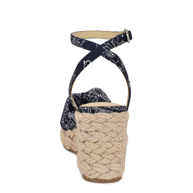 Nine West Dotime Espadrille Wedge Sandals