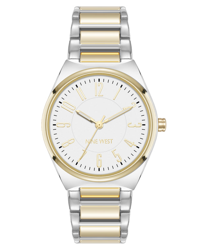 nine west Easy-to-Read Bracelet Watch