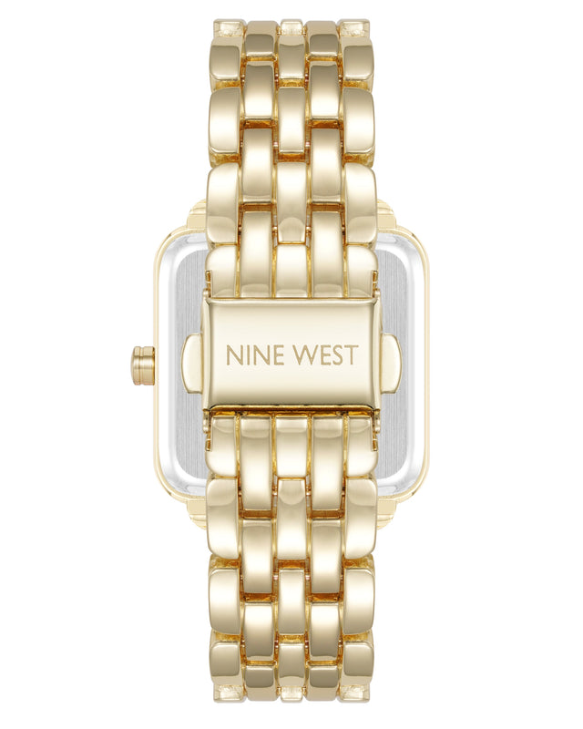 Nine West Elegant Square Case Bracelet Watch