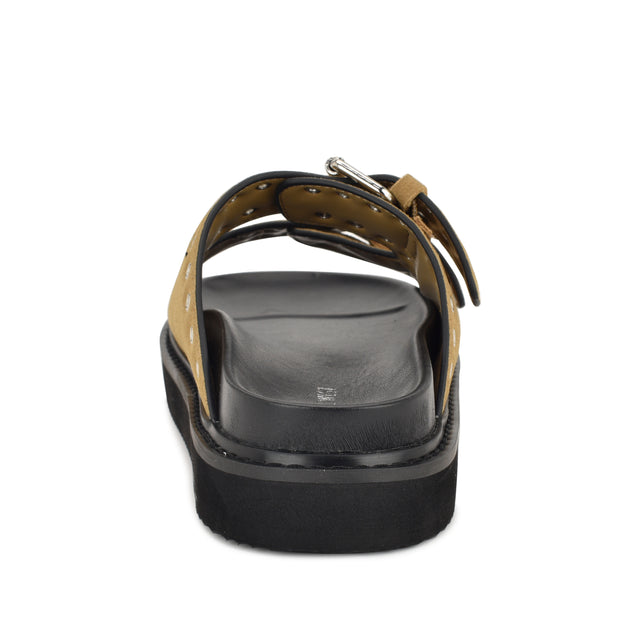 Nine West Eleny Buckle Slide Sandals