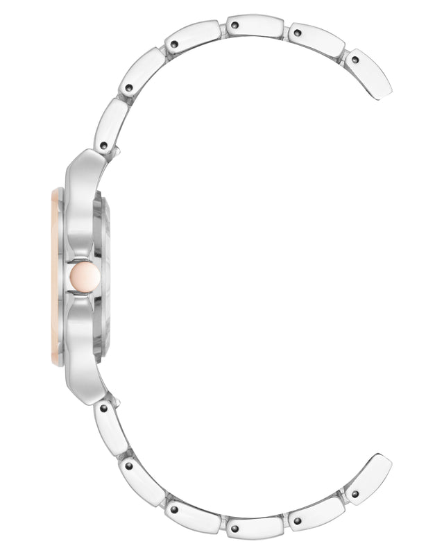 Nine West Etched Bezel Watch