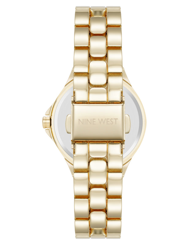 Nine West Etched Bezel Watch