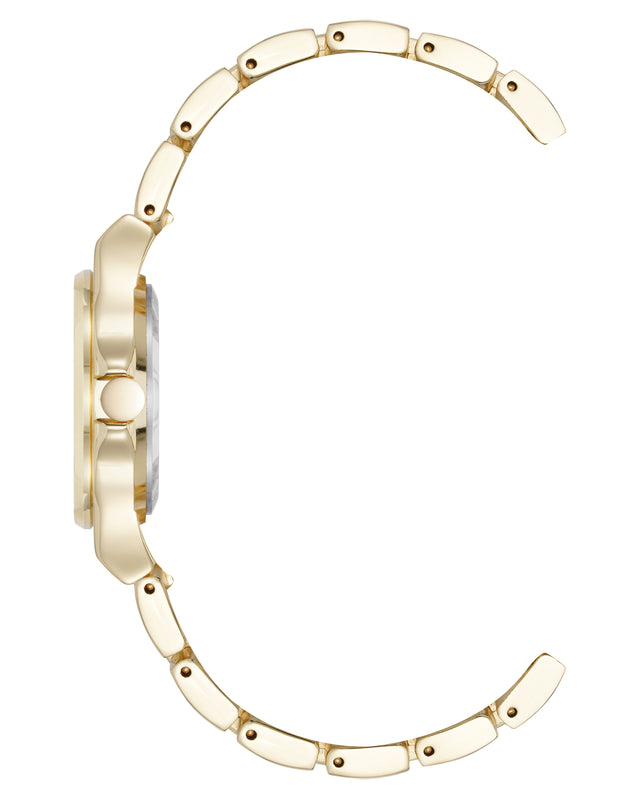 Nine West Etched Bezel Watch