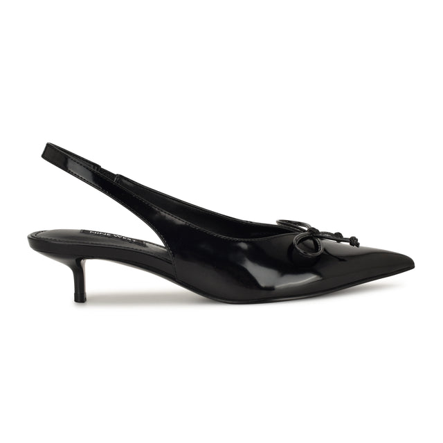 Nine West Evaa Kitten Heel Slingback Pumps