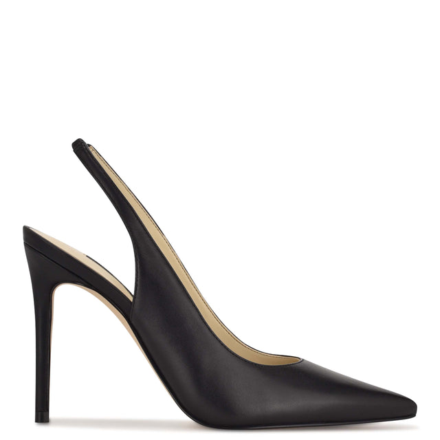 nine west Feather Pointy Toe Slingback Pumps