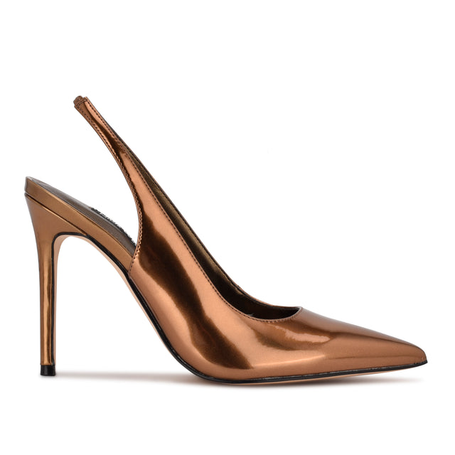 Nine West Feather Pointy Toe Slingback Pumps