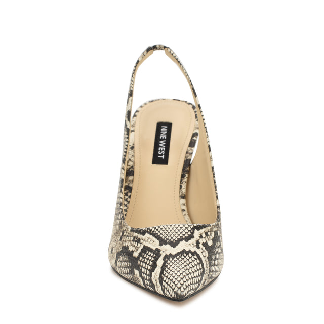 Nine West Feather Pointy Toe Slingback Pumps
