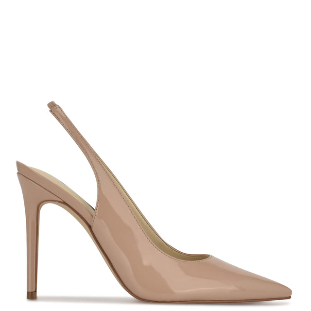 nine west Feather Pointy Toe Slingback Pumps