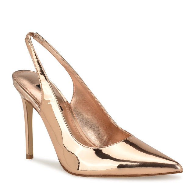 Nine West Feather Pointy Toe Slingback Pumps
