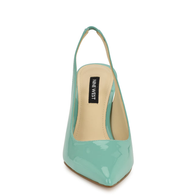 Nine West Feather Pointy Toe Slingback Pumps