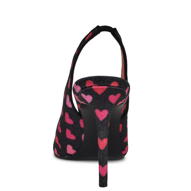 Nine West Feather Pointy Toe Slingback Pumps