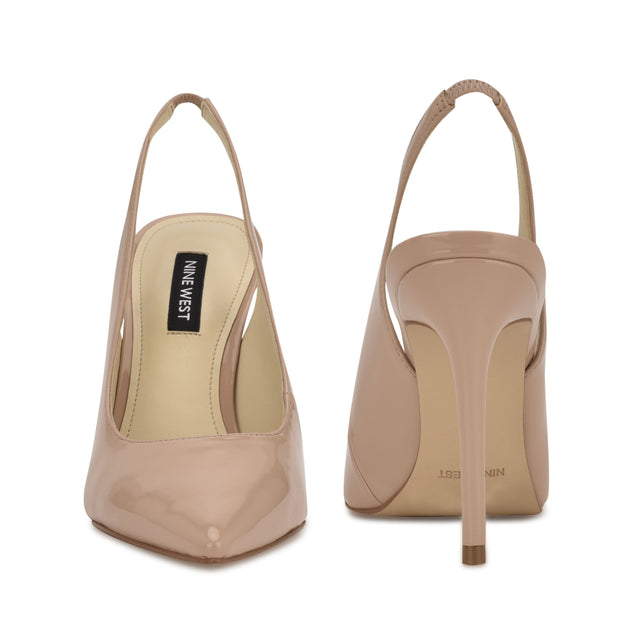 Nine West Feather Pointy Toe Slingback Pumps