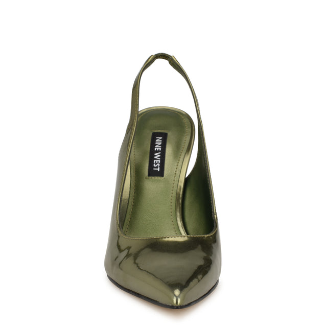 Nine West Feather Pointy Toe Slingback Pumps