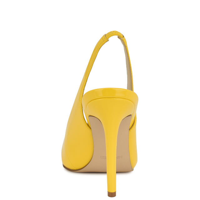 Nine West Feather Pointy Toe Slingback Pumps