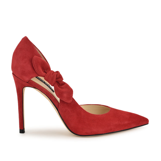 nine west Fhalon Bow d'Orsay Pointy Toe Pumps