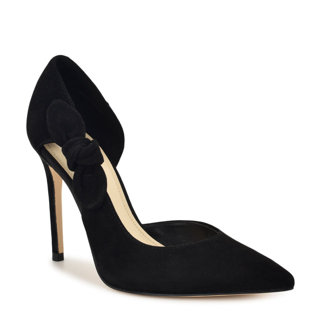 Nine West Fhalon Bow D'Orsay Pointy Toe Pumps