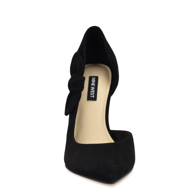 Nine West Fhalon Bow D'Orsay Pointy Toe Pumps