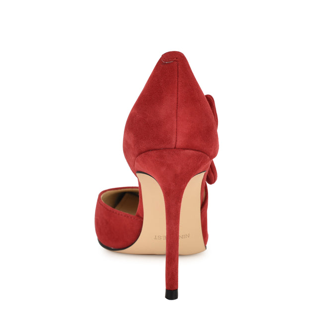Nine West Fhalon Bow D'Orsay Pointy Toe Pumps