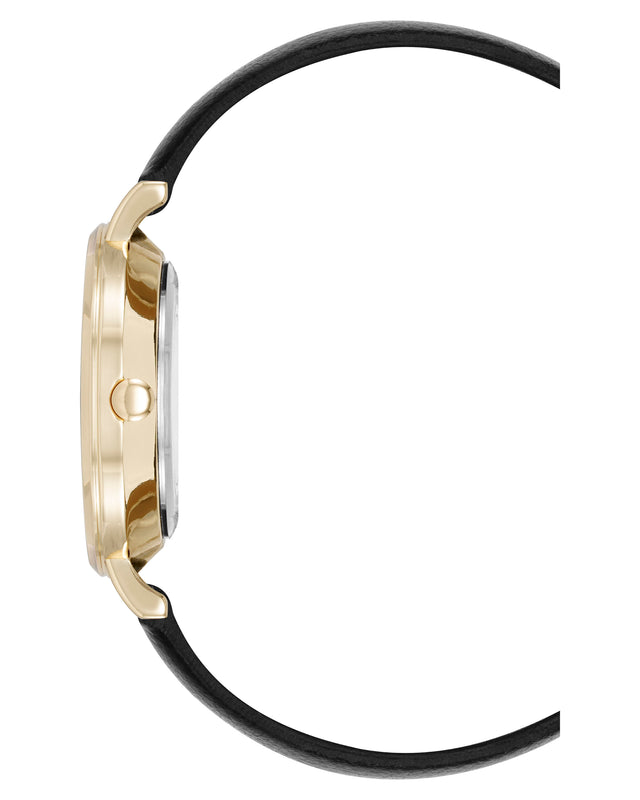 Nine West Floral Design Dial Strap Watch