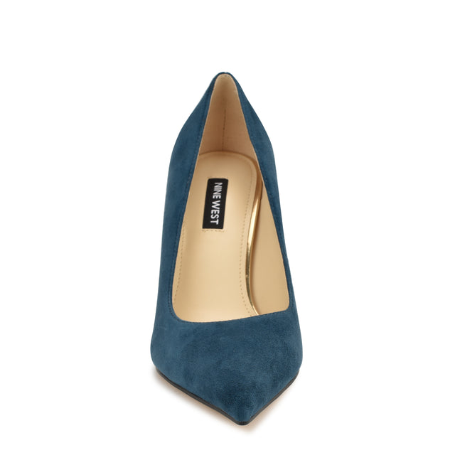 Nine West Gemmha Leather Pointy Toe Pumps